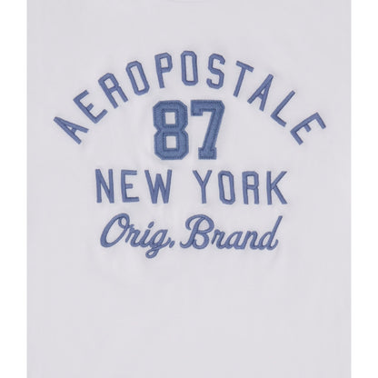 Aeropostale 87 Arch Applique Graphic Tee
