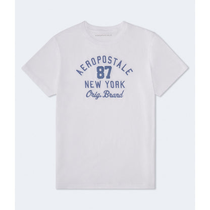 Aeropostale 87 Arch Applique Graphic Tee