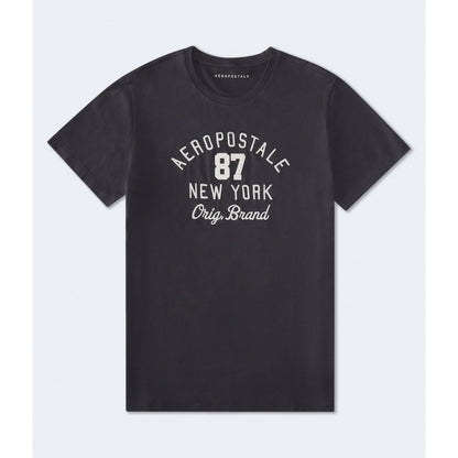 Aeropostale 87 Arch Applique Graphic Tee