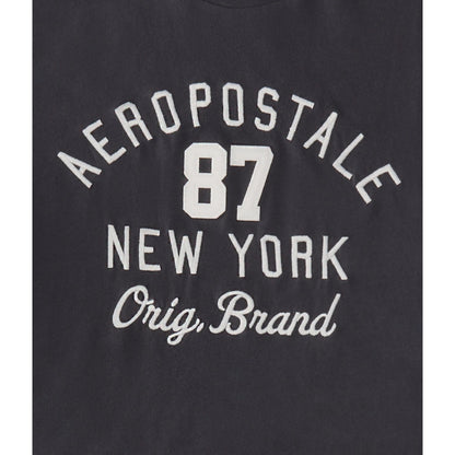 Aeropostale 87 Arch Applique Graphic Tee