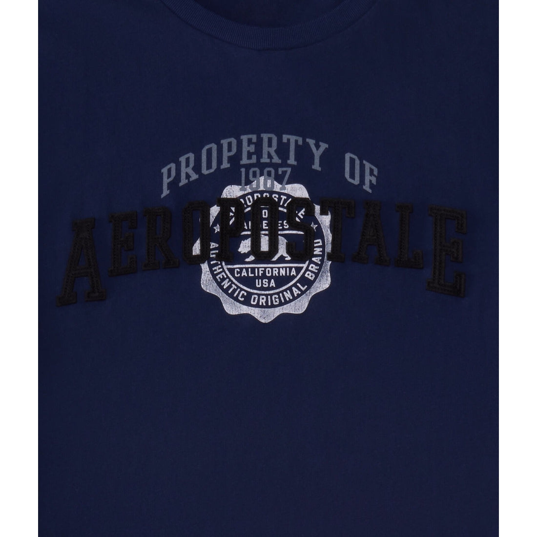 Property Of Aeropostale Applique Graphic Tee