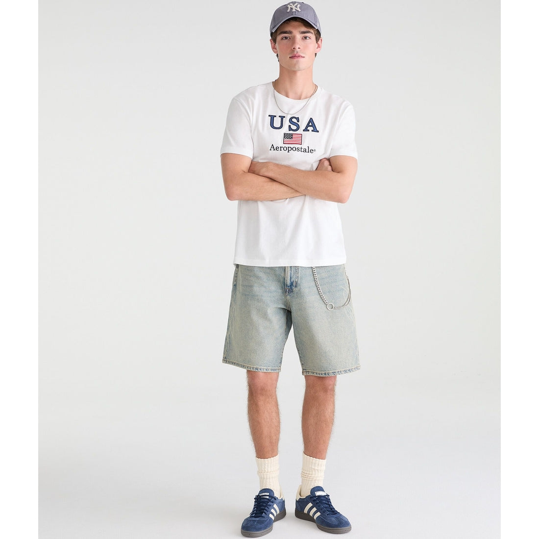 Aeropostale USA Applique Graphic Tee