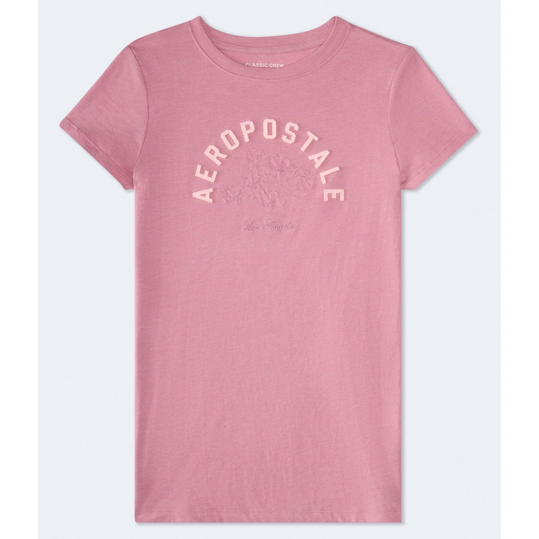 Aeropostale Flowers Applique Graphic Tee