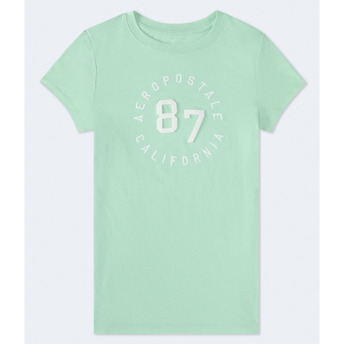 Aeropostale 87 Applique Graphic Tee