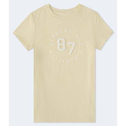 Aeropostale 87 Applique Graphic Tee