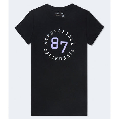 Aeropostale 87 Applique Graphic Tee