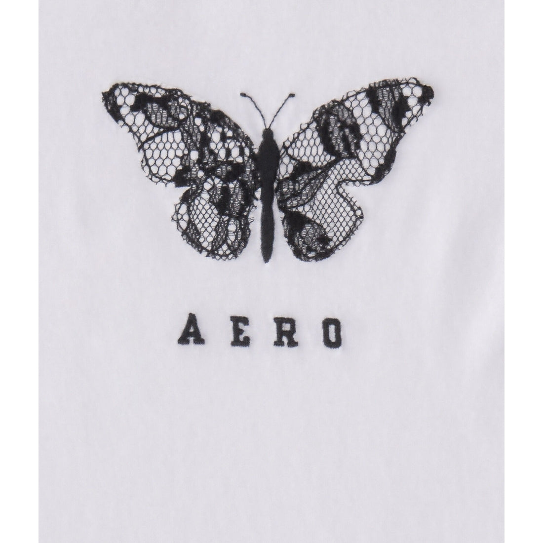 Lace Butterfly Graphic Tee