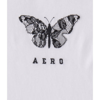 Lace Butterfly Graphic Tee