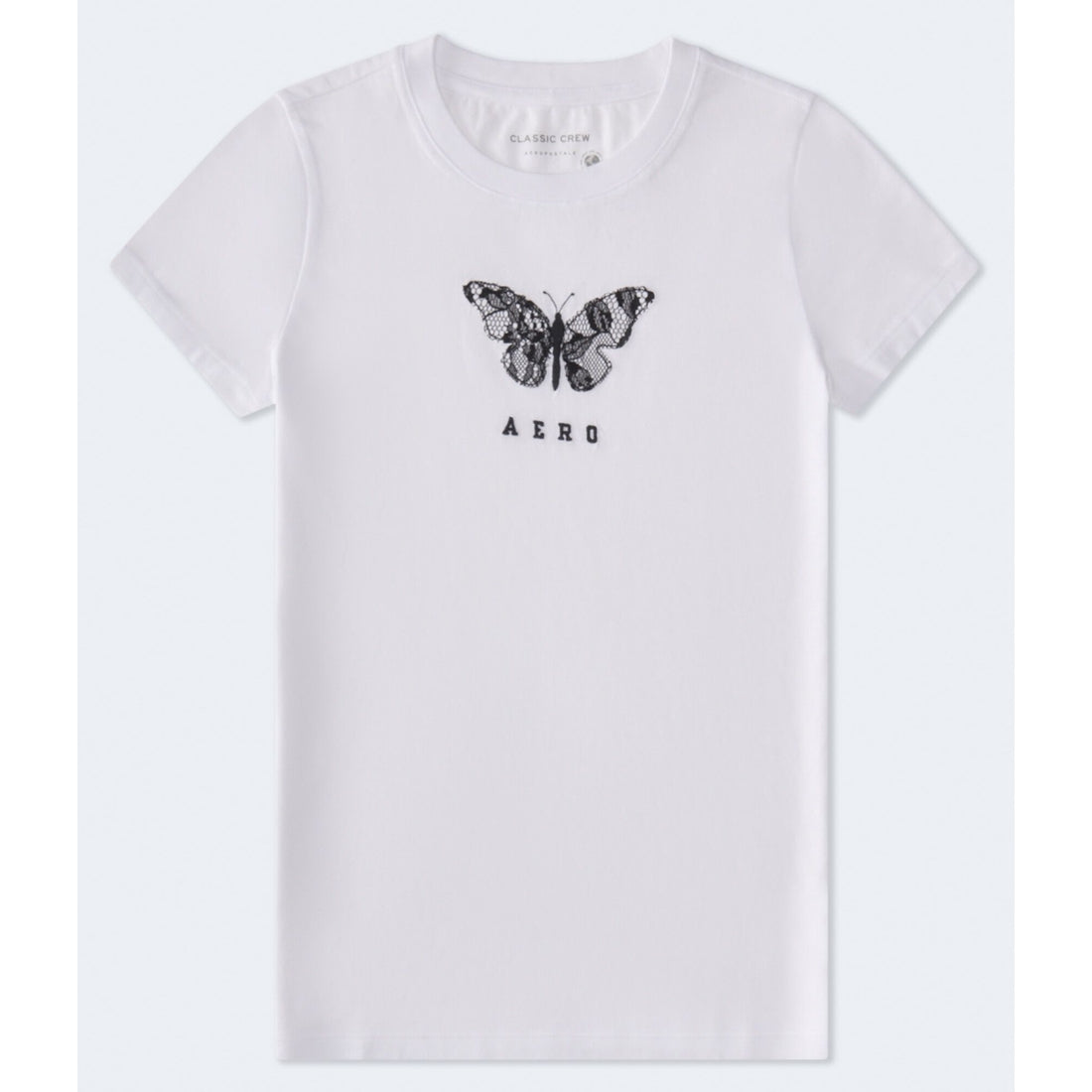 Lace Butterfly Graphic Tee