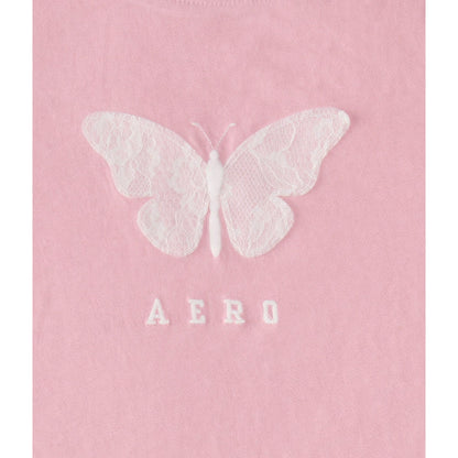 Lace Butterfly Graphic Tee
