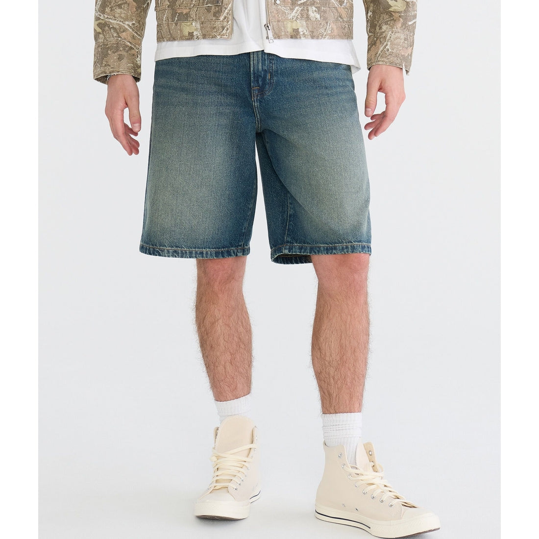 Baggy Denim Shorts 11"