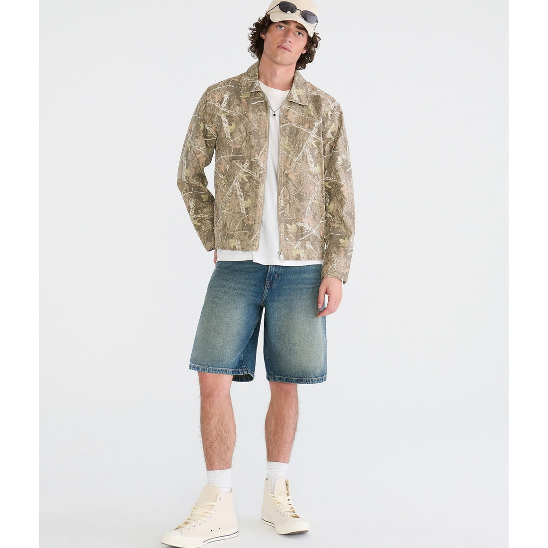 Baggy Denim Shorts 11"