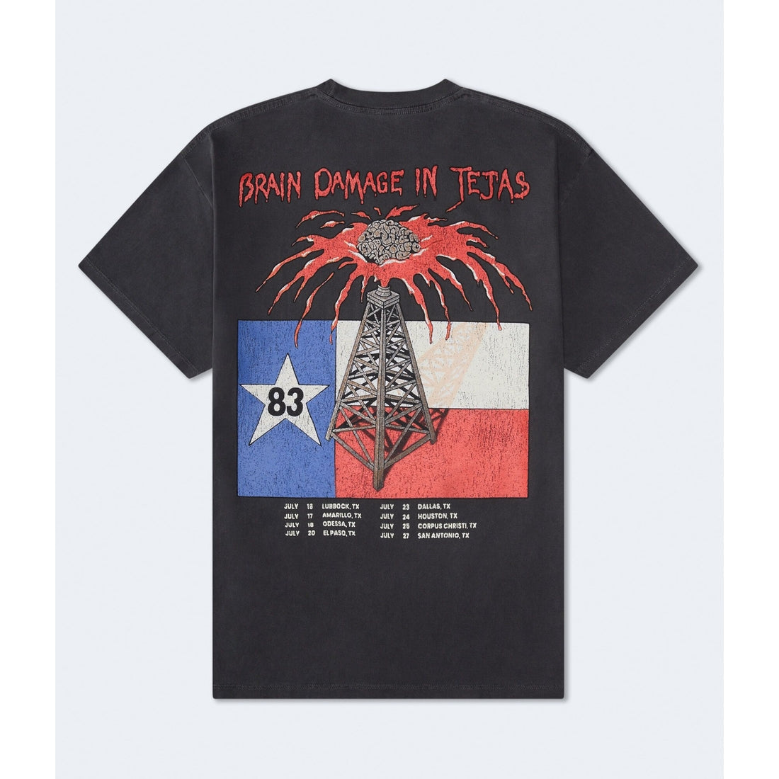 Iron Maiden Remember The Alamo Relaxed Graphic Tee