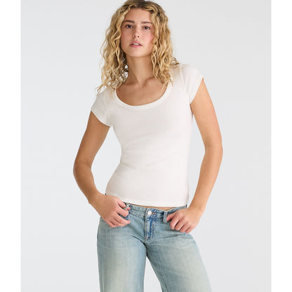 Seriously Soft Scoop-Neck Tee
