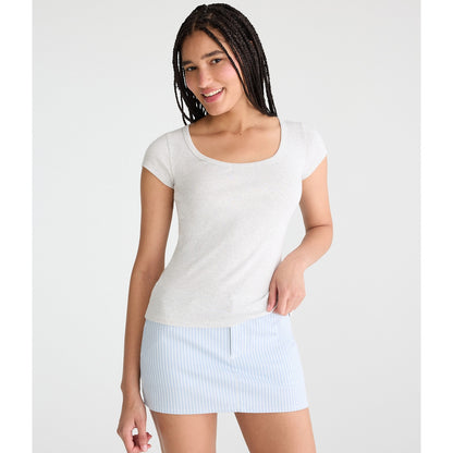 Seriously Soft Scoop-Neck Tee