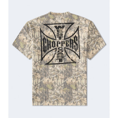West Coast Choppers Forest Camo Graphic Tee