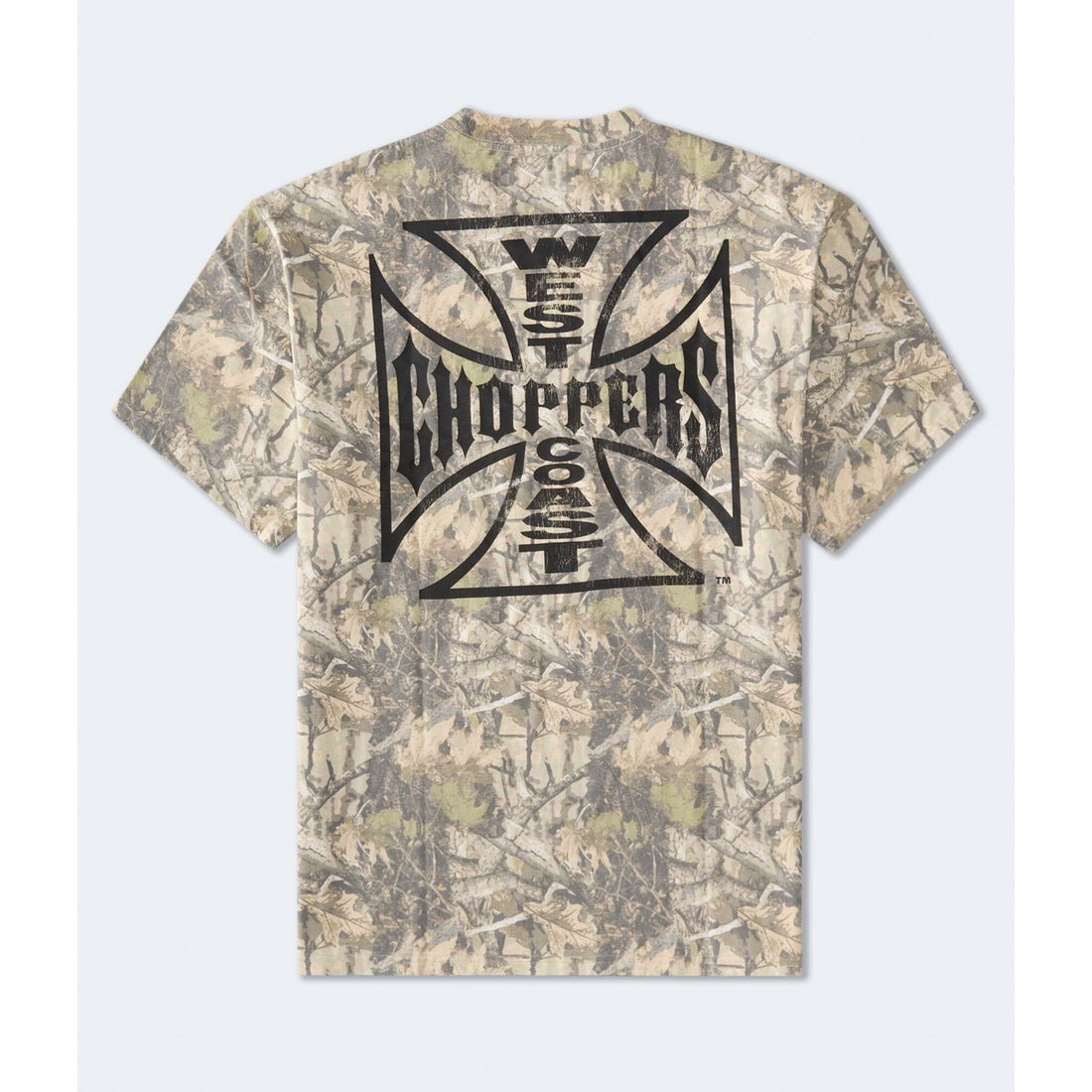 West Coast Choppers Forest Camo Graphic Tee