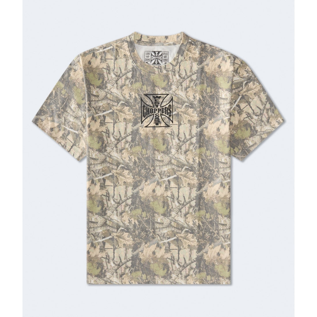 West Coast Choppers Forest Camo Graphic Tee