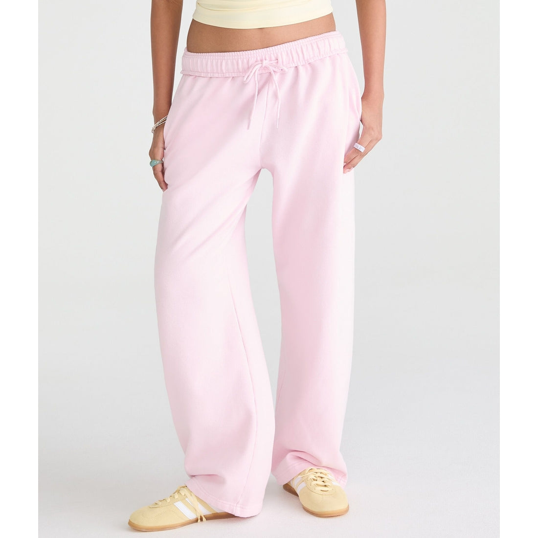 Cloud Soft Mid-Rise Straight Leg Sweatpants