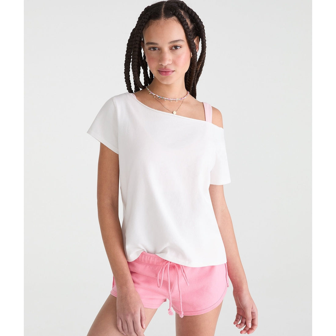 Seriously Soft Off-The-Shoulder Vintage Fit Tee