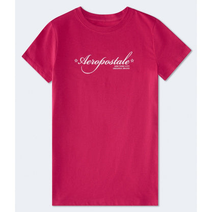 Aeropostale Script Star Graphic Tee