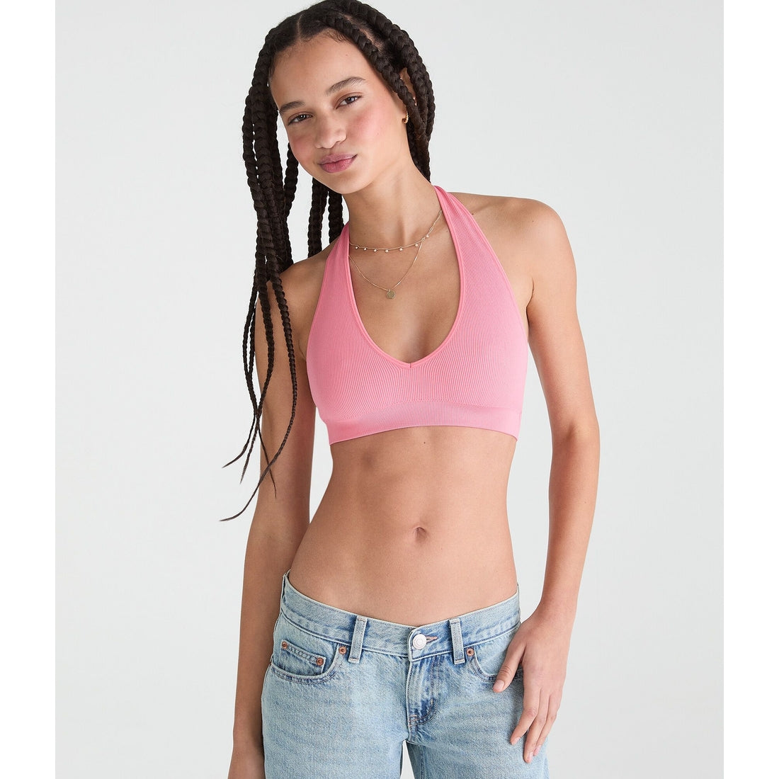 Seamless Halter Bralette