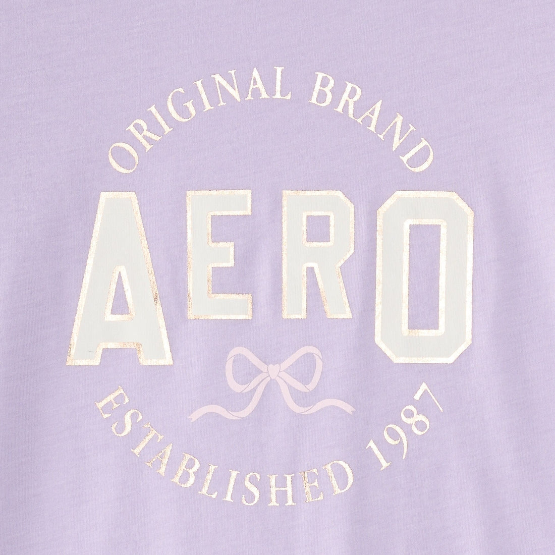 Bow Foil Graphic Tee
