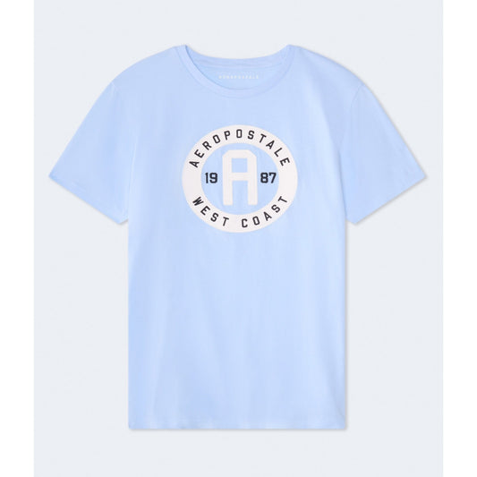 Aeropostale Circle Applique Graphic Tee
