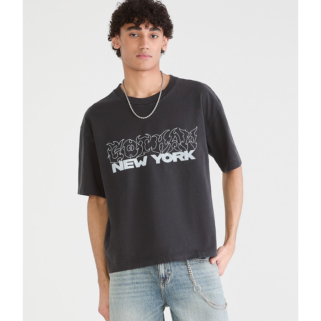 Gotham New York Boxy Graphic Tee