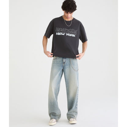 Gotham New York Boxy Graphic Tee