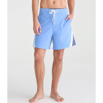 unisex Quiksilver Surf Stripe Swim Trunks 6"
