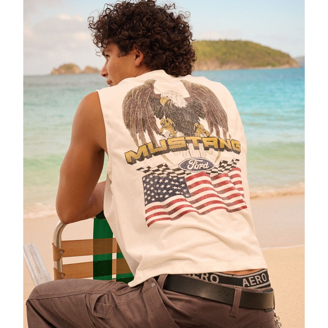 Ford Mustang Graphic Muscle Tee