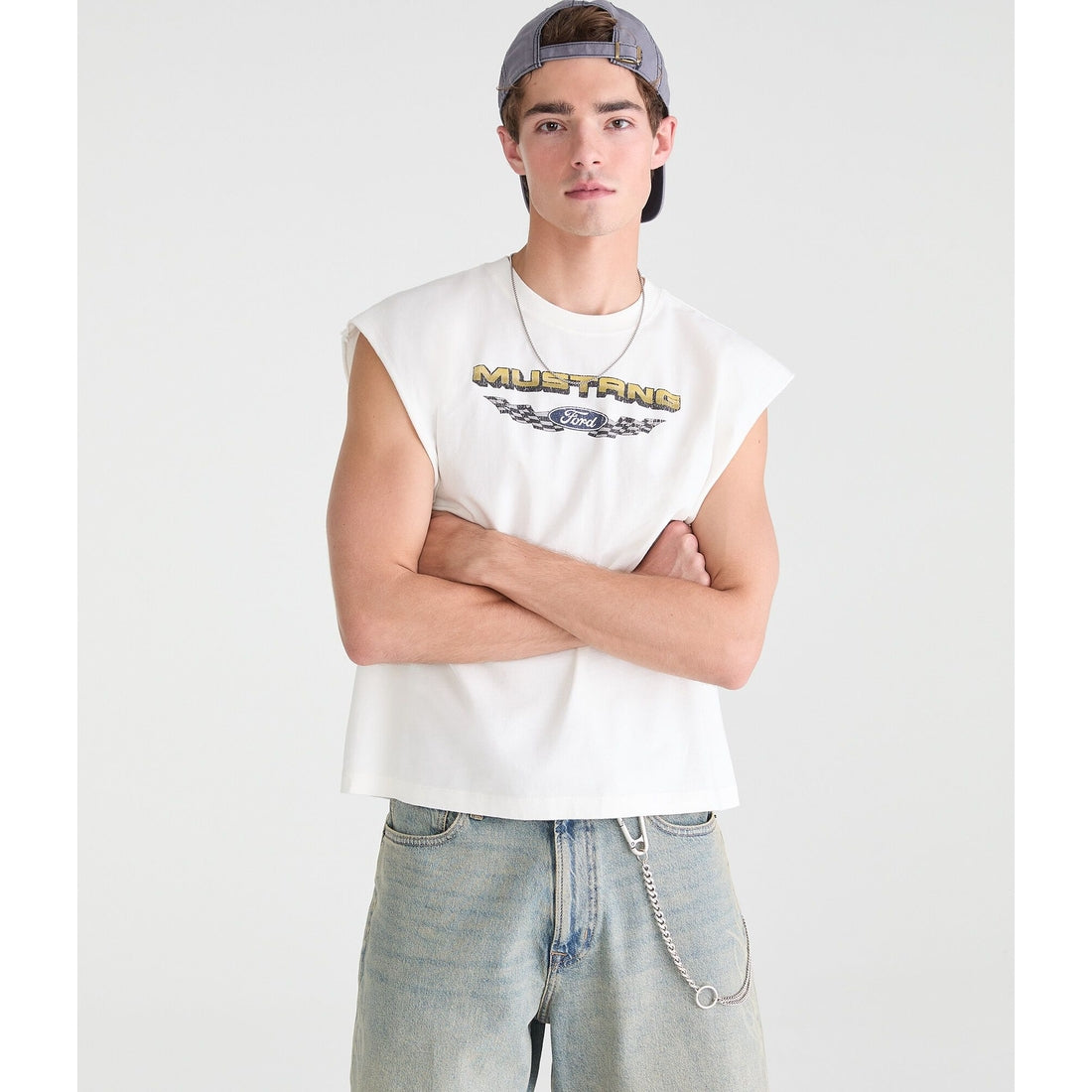 Ford Mustang Graphic Muscle Tee
