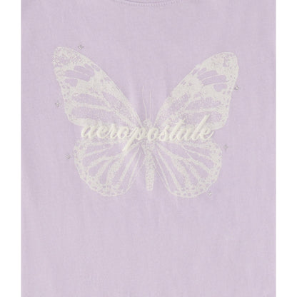Aeropostale Butterfly Graphic Tee