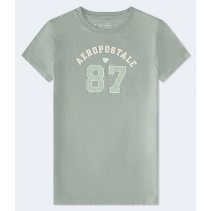 Aeropostale 87 Heart Graphic Tee