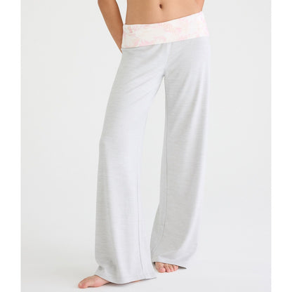 Print Fold-Over Sleep Pants