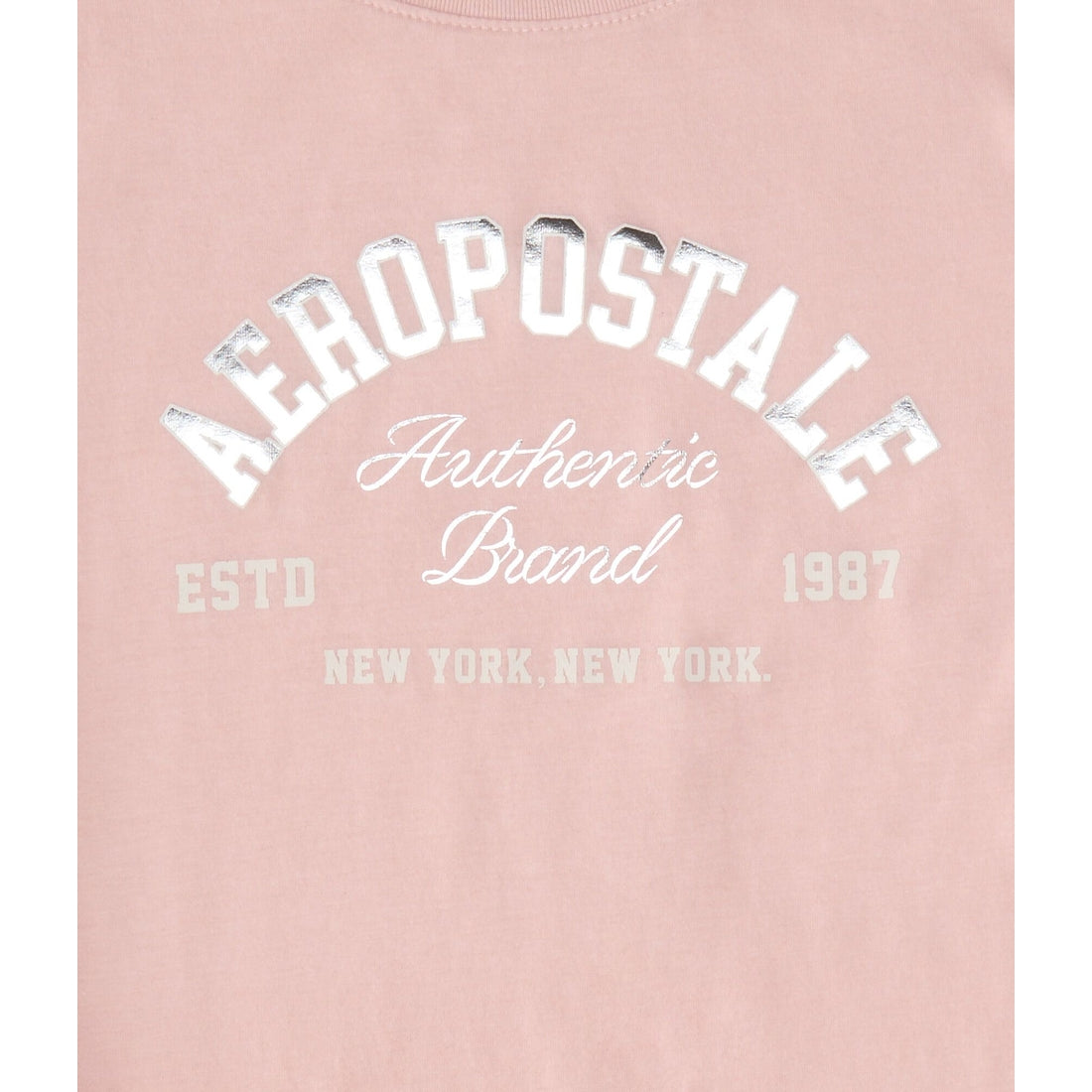Aeropostale Arch Foil Graphic Tee