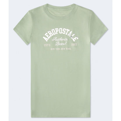 Aeropostale Arch Foil Graphic Tee