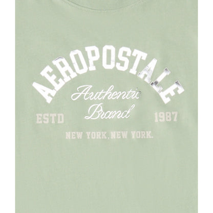 Aeropostale Arch Foil Graphic Tee