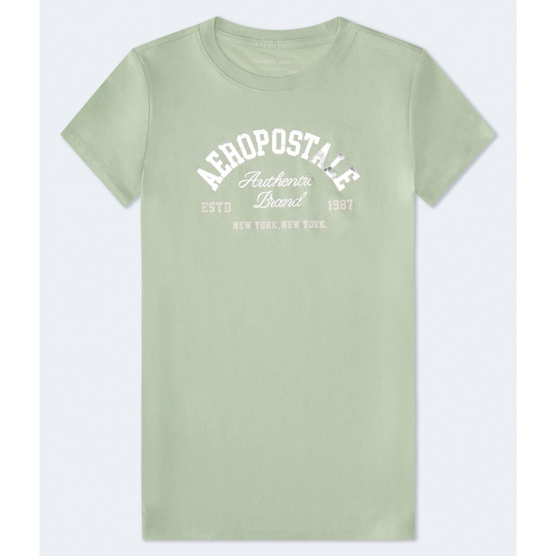 Aeropostale Arch Foil Graphic Tee