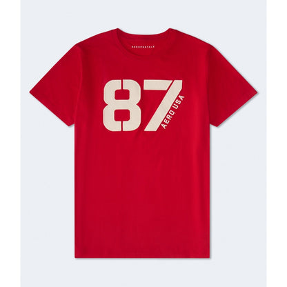 Oversized 87 Applique Graphic Tee