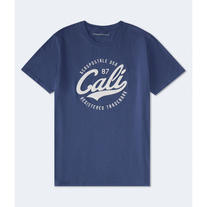 Aeropostale Cali Circle Applique Graphic Tee