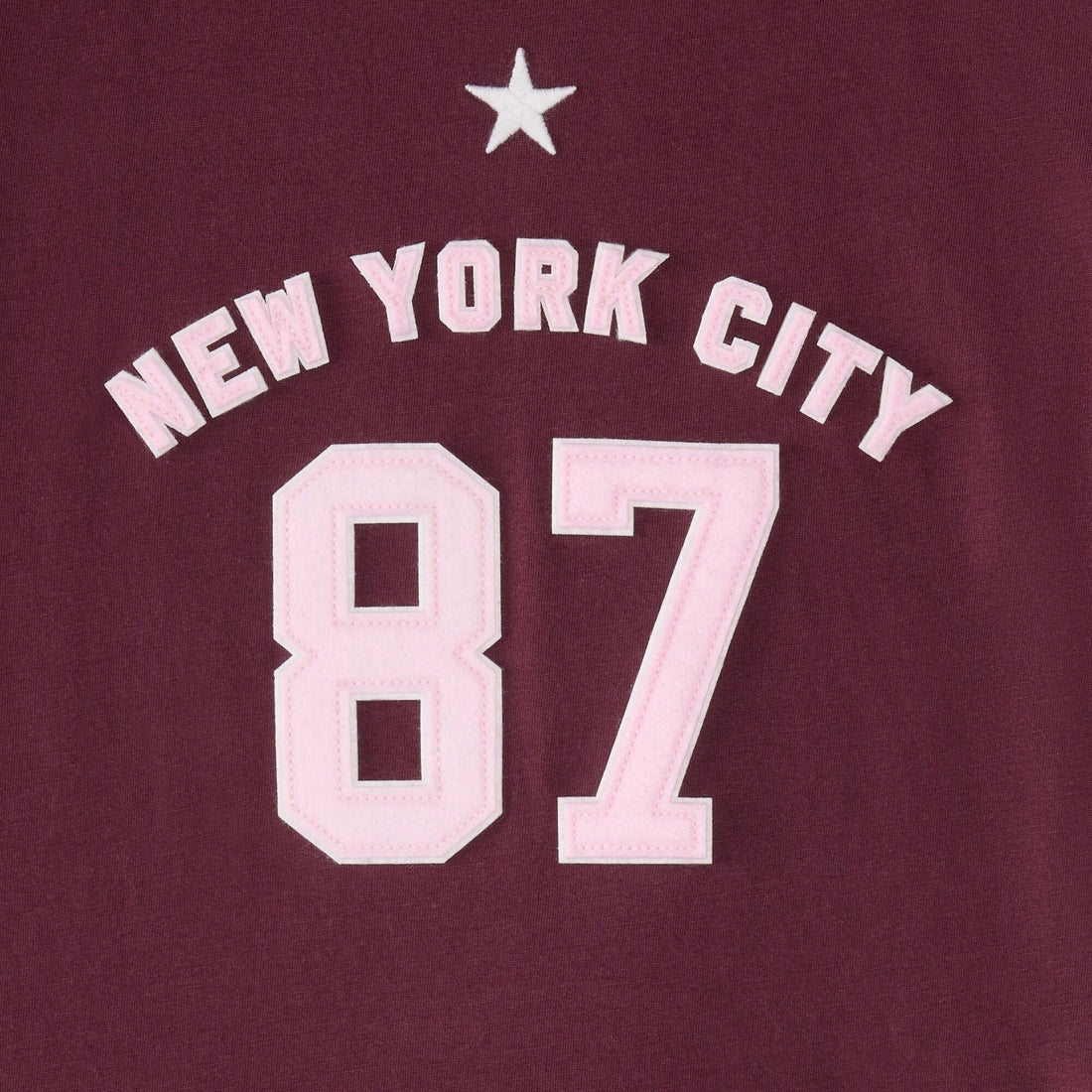 New York City 87 Applique Graphic Tee