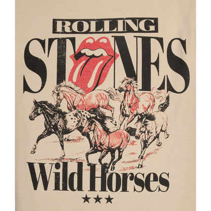 Rolling Stones Wild Horses Relaxed Graphic Tee