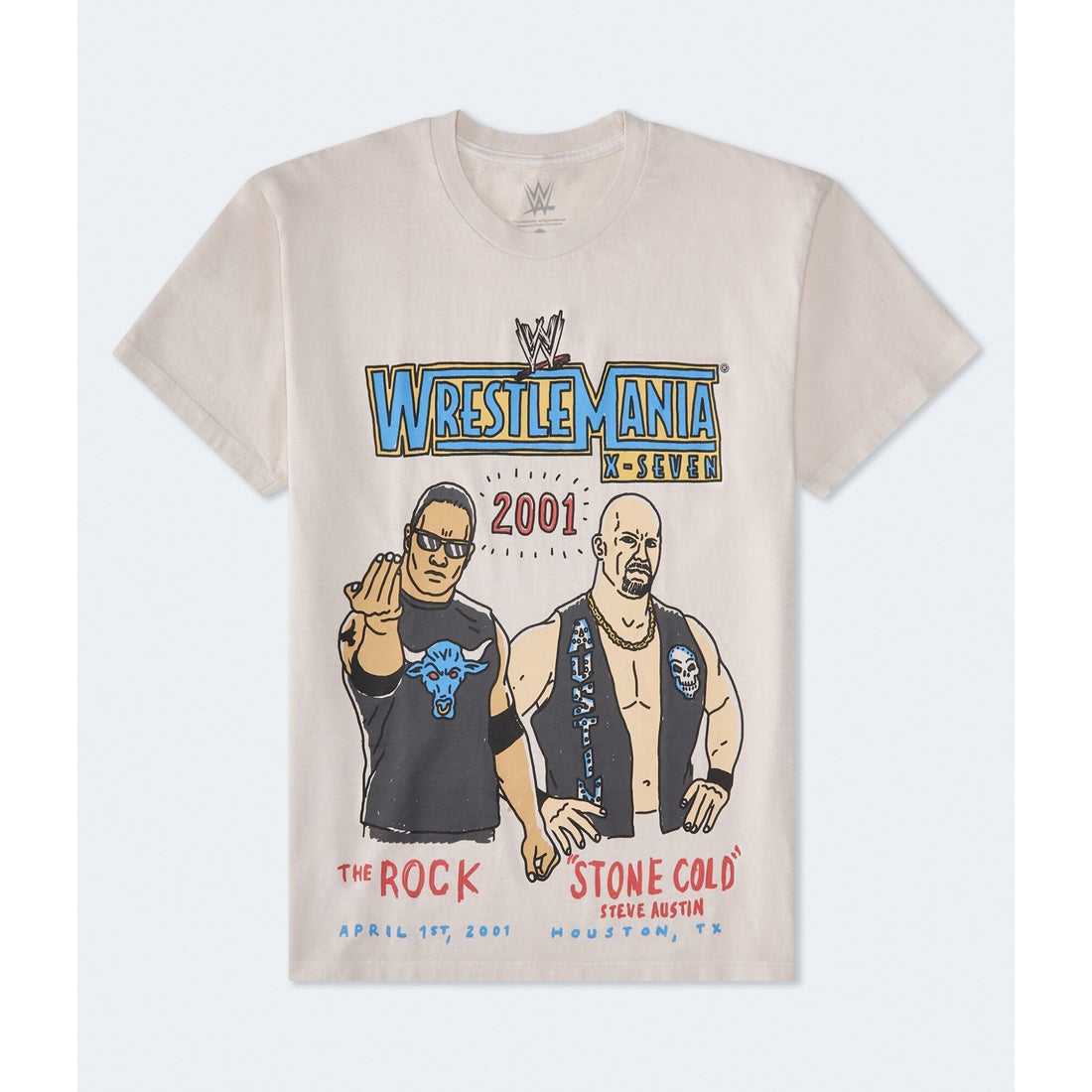 WWE 2001 WrestleMania Graphic Tee