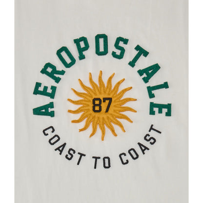Aeropostale Circle Sun Applique Graphic Tee