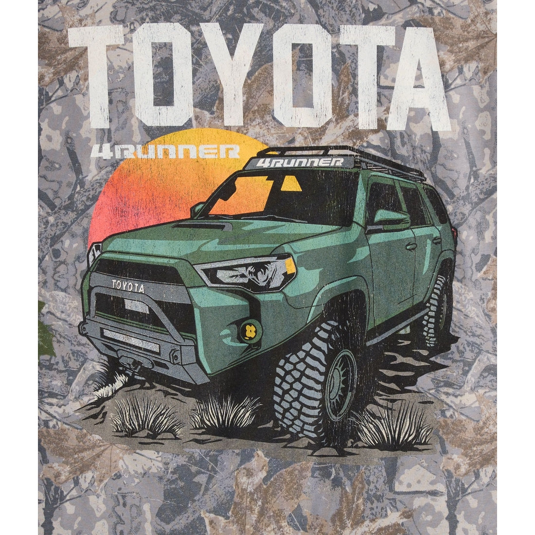 Toyota 4Runner Forest Camo Relaxed Graphic Tee