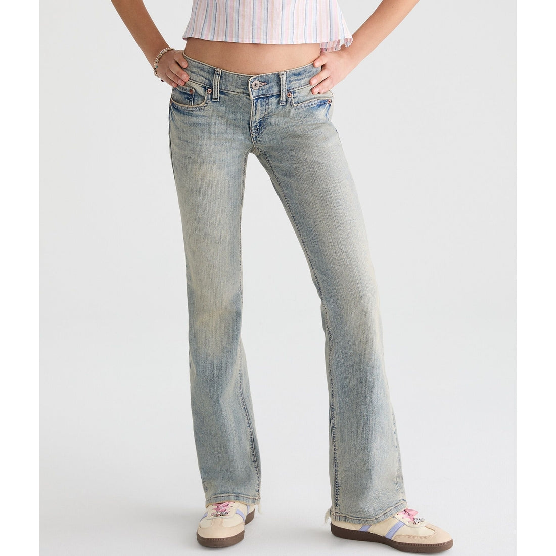 Super Low-Rise Bootcut Jean