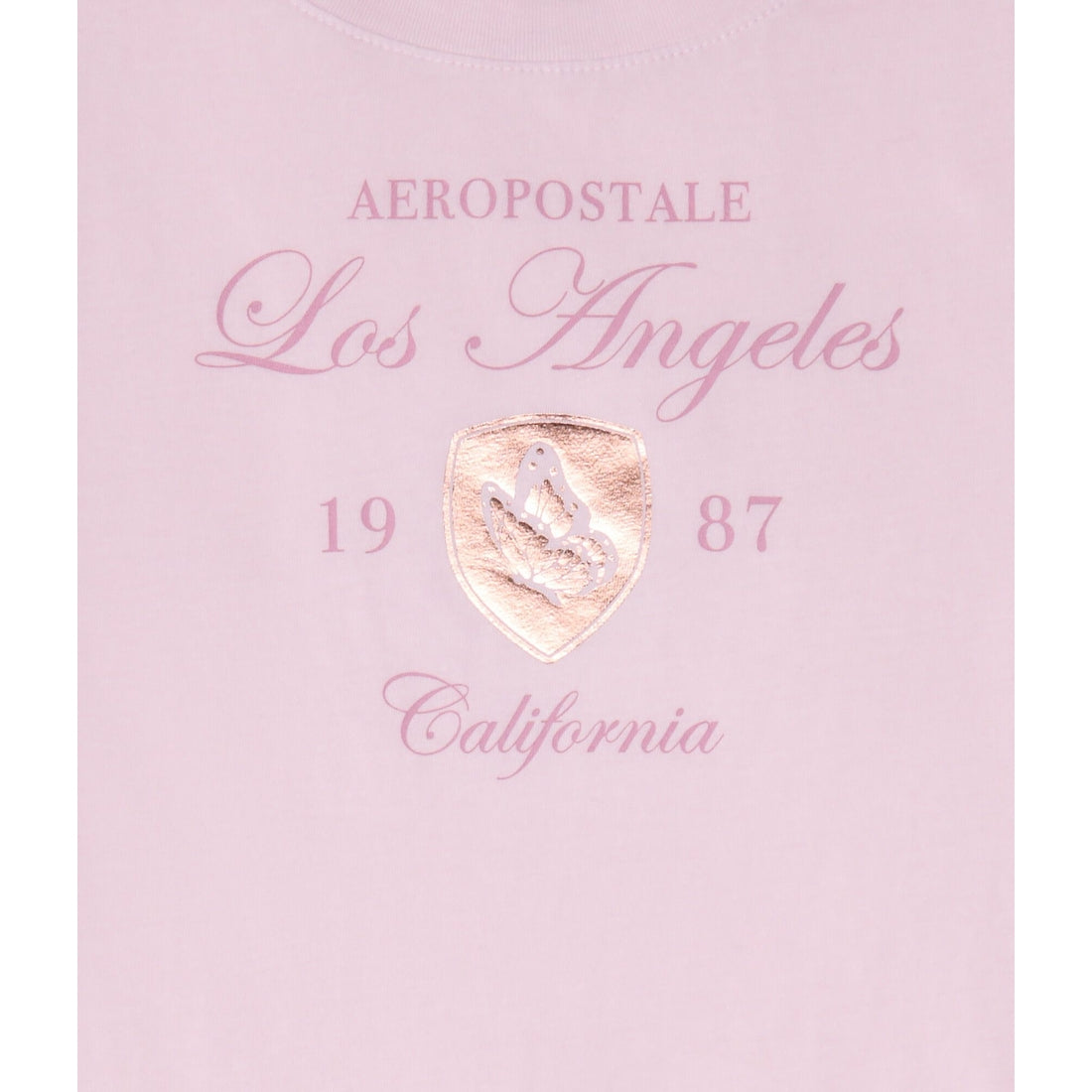 Los Angeles Butterfly Foil Graphic Tee