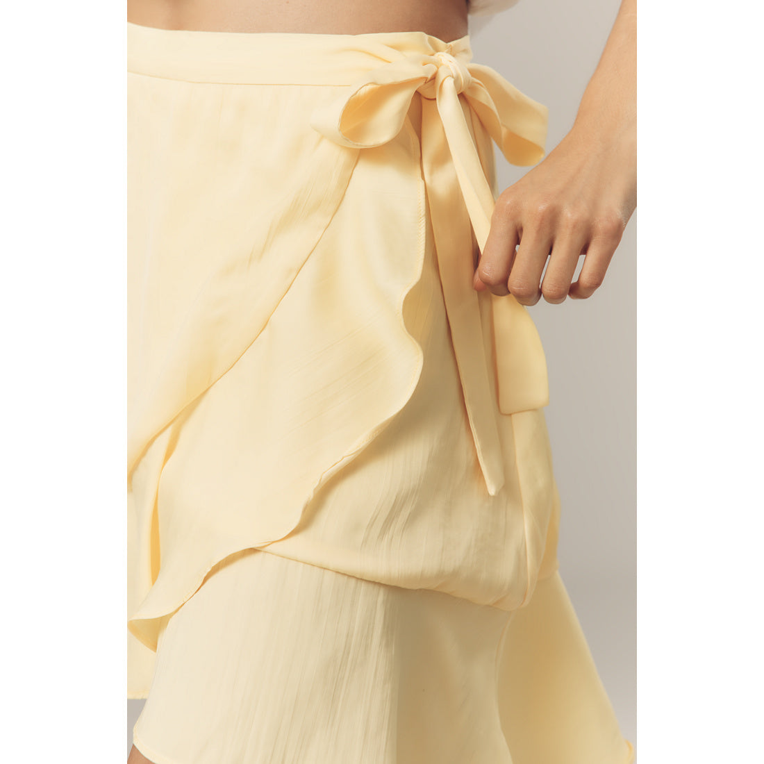Maeve Ruffle Mini Skirt by Anthropologie